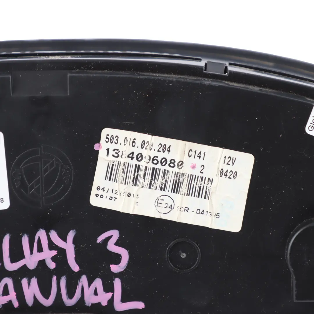  Citroen Relay III Diesel Instrument Cluster Speedometer Clocks Manual 1394436080 - SKU RHD-1384096080 - Part number 1384096080