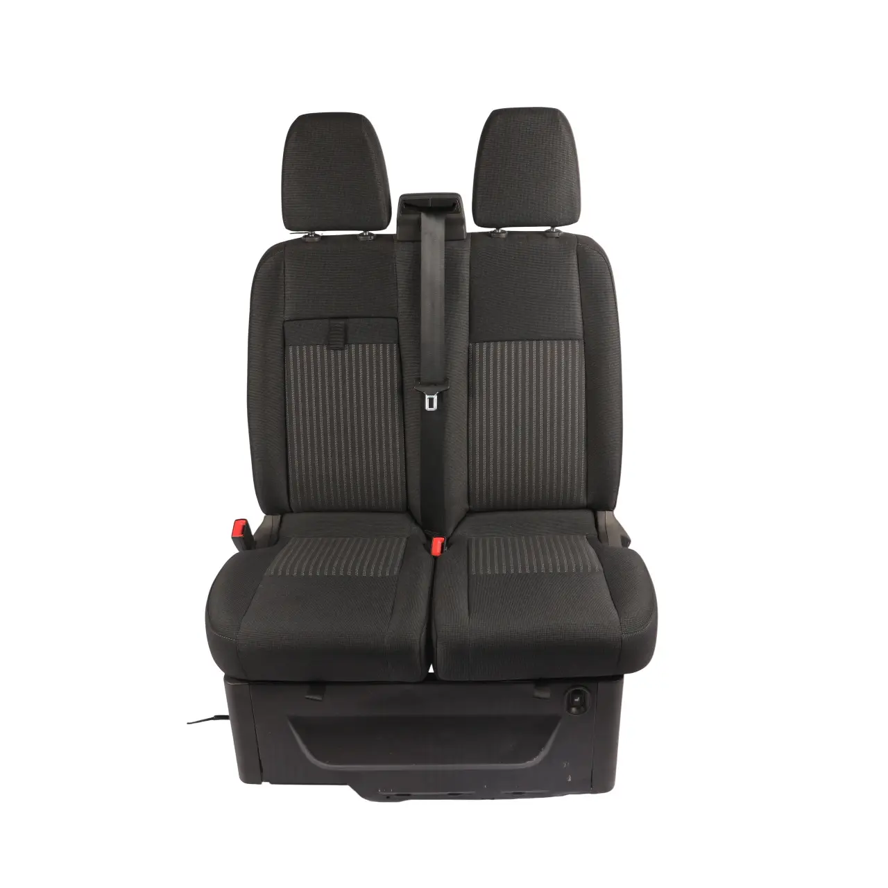 Ford Transit Custom Mk2 Front Double Seat Heated Cloth Charcoal Black Left N/S