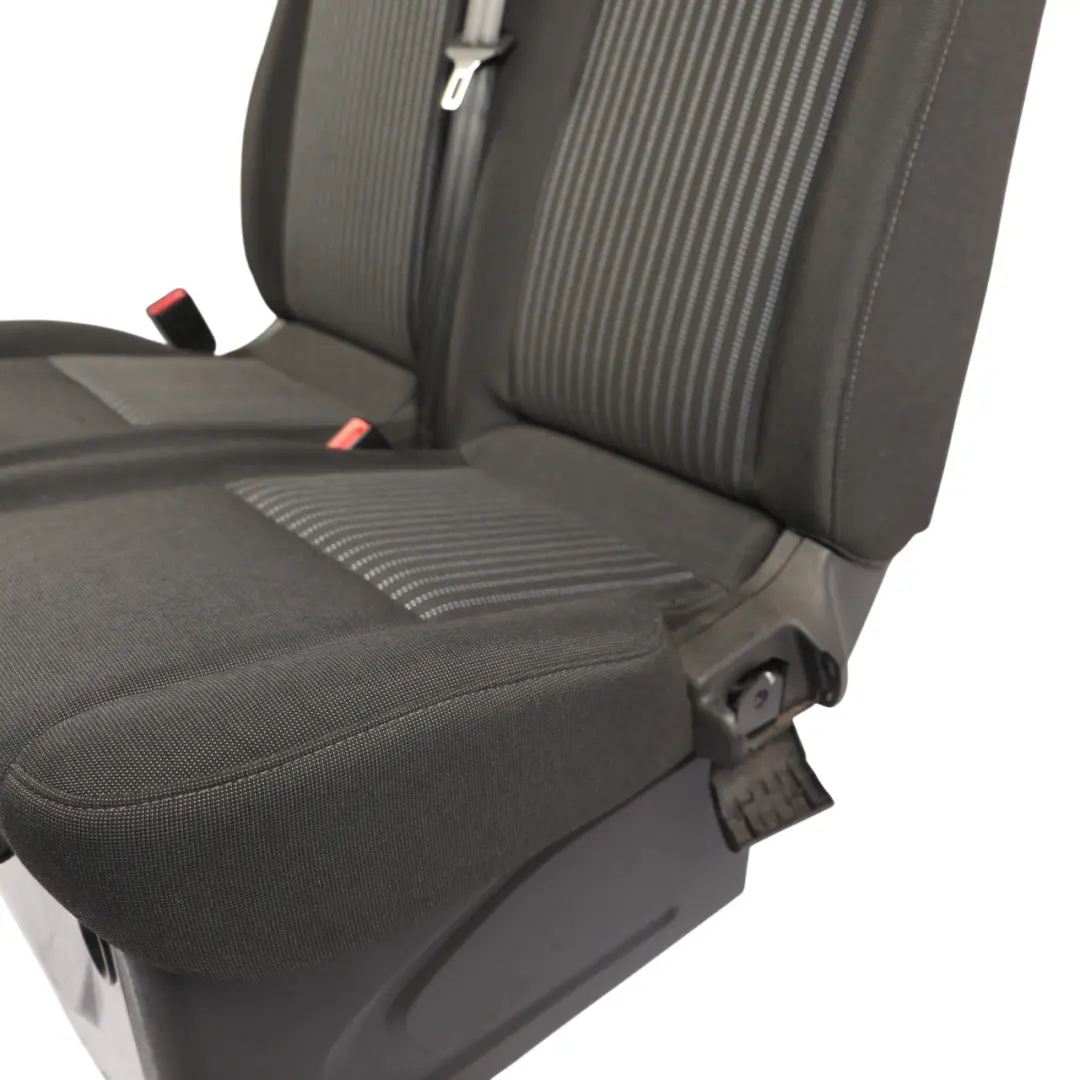 Ford Transit Custom Mk2 Front Double Seat Heated Cloth Charcoal Black Left N/S - SKU RHD-1819215 - Part number 1819215