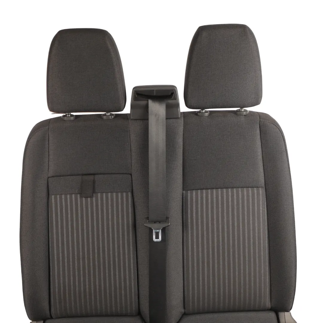 Ford Transit Custom Mk2 Front Double Seat Heated Cloth Charcoal Black Left N/S - SKU RHD-1819215 - Part number 1819215