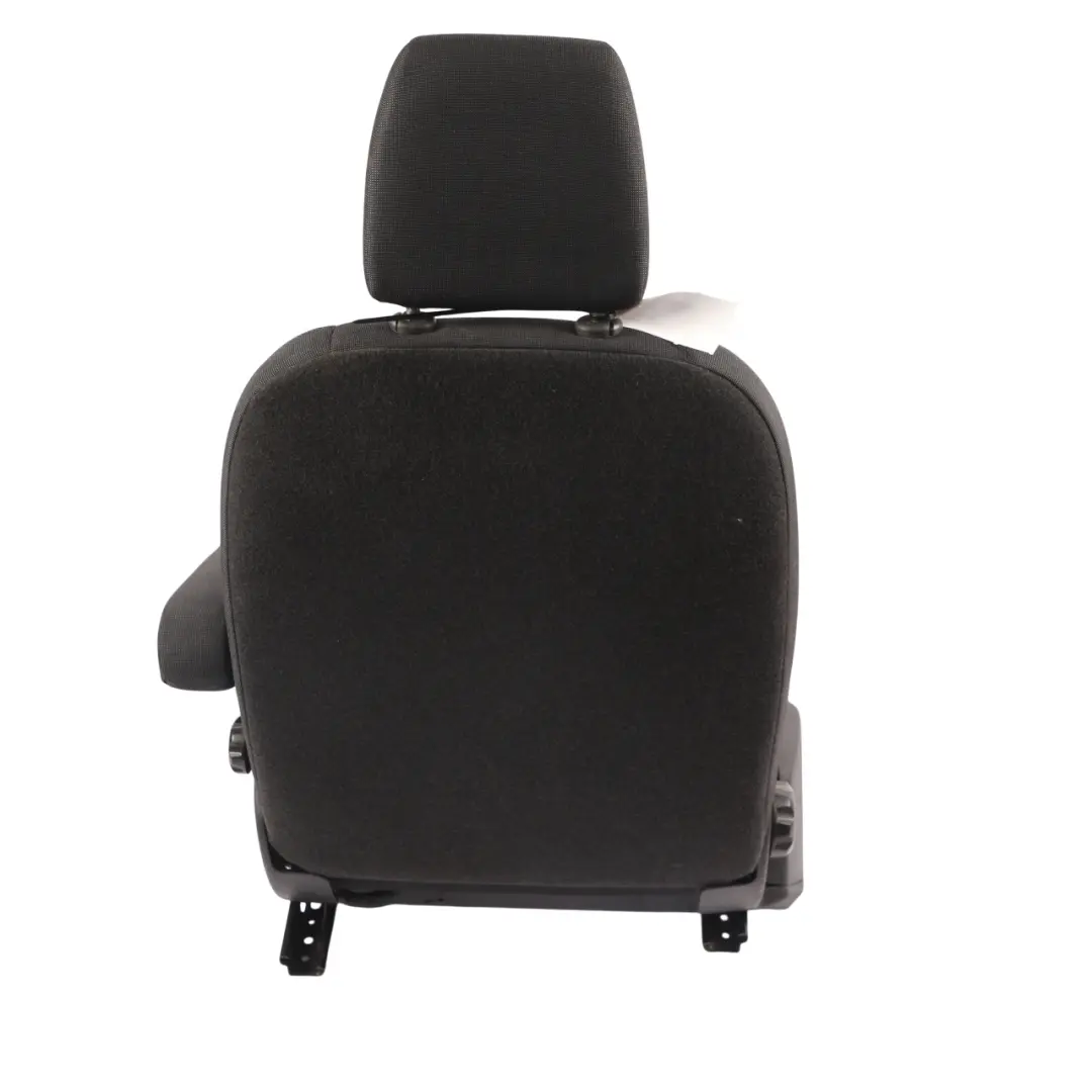 Mk2 Front Seat Heated Cloth Charcoal Black Right O/S to Ford Transit Custom with Part number 1829331 Ford Transit Custom Mk2 Front Seat Heated Cloth Charcoal Black Right O/S - SKU RHD-1829331-1 - Part number 1829331