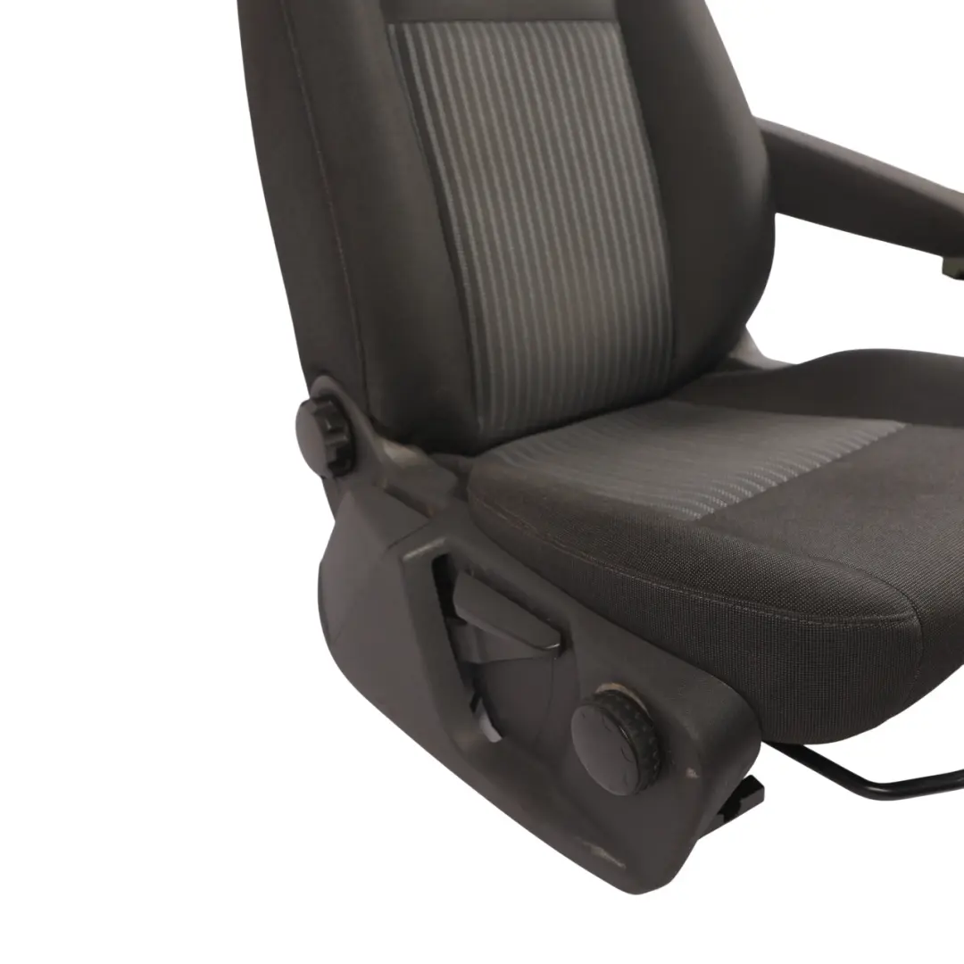 Ford Transit Custom Mk2 Front Seat Heated Cloth Charcoal Black Right O/S - SKU RHD-1829331-1 - Part number 1829331