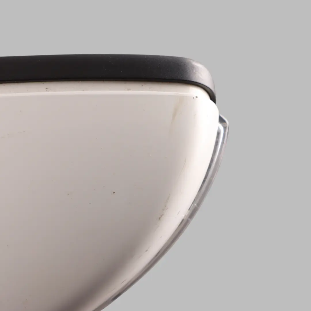 Volkswagen Scirocco Mk3 Front Door Wing Mirror Left N/S Satin Candy White - B9A - SKU RHD-1K8857507P-CAN - Part number 1K8857507P