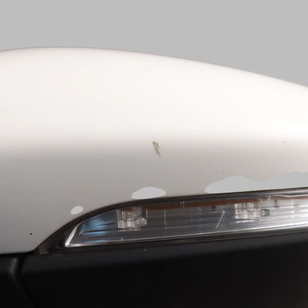 Mk3 Front Door Wing Mirror Left N/S Satin Candy White - B9A to Volkswagen Scirocco with Part number 1K8857507P Volkswagen Scirocco Mk3 Front Door Wing Mirror Left N/S Satin Candy White - B9A - SKU RHD-1K8857507P-CAN - Part number 1K8857507P