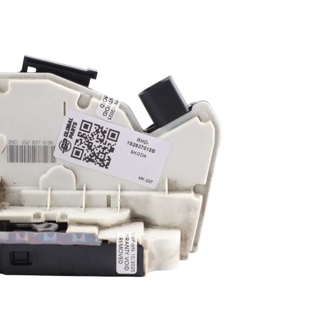 Front Door Lock Actuator Mechanism Left N/S to Skoda Superb Citigo VW Up with Part number 1S2837015B Skoda Superb Citigo VW Up Front Door Lock Actuator Mechanism Left N/S - SKU RHD-1S2837015B - Part number 1S2837015B