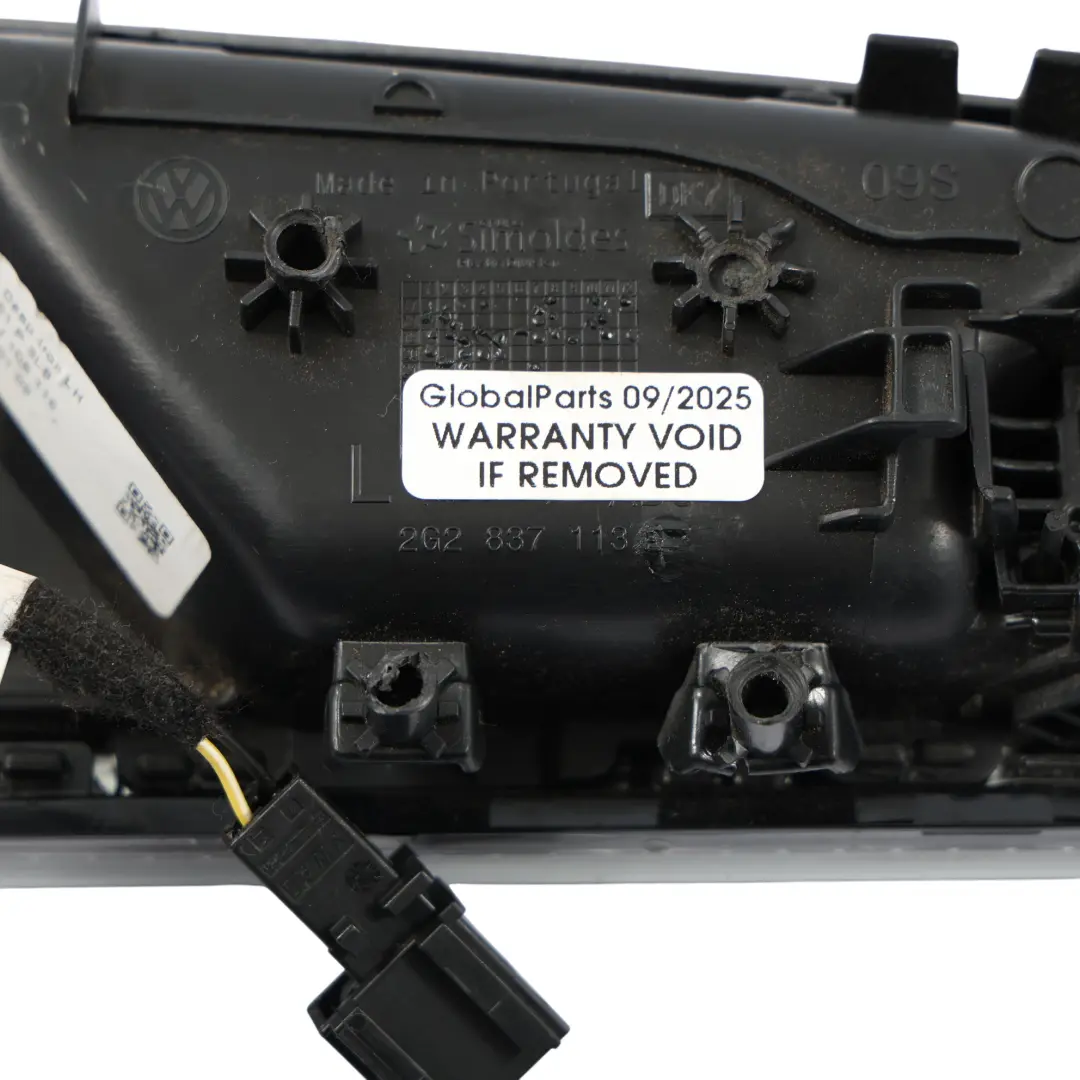 AW Door Handle Inner Trim Cover Silver Left Front N/S to Volkswagen Polo with Part number 2G2867061P Volkswagen Polo AW Door Handle Inner Trim Cover Silver Left Front N/S - SKU RHD-2G2867061P - Part number 2G2867061P