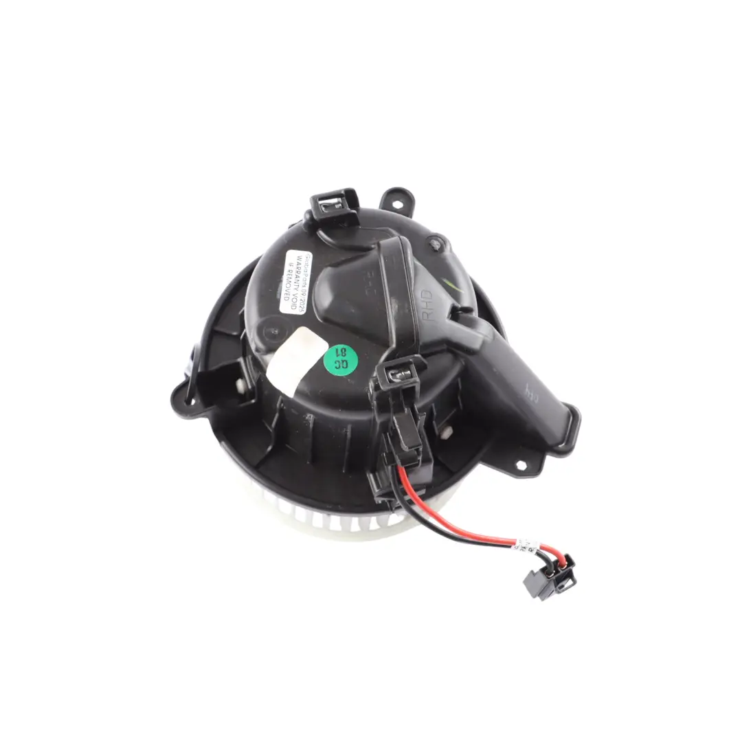 AW Audi A1 GB Heater Blower Motor Fan Unit to VW Volkswagen Polo with Part number 2Q2820021 VW Volkswagen Polo AW Audi A1 GB Heater Blower Motor Fan Unit - SKU RHD-2Q2820021 - Part number 2Q2820021