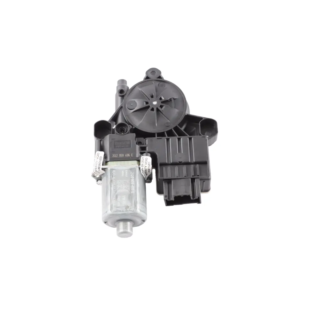 VW Volkswagen Polo Mk6 Front Window Lifter Regulator Motor Left N/S - SKU RHD-2Q2959406E - Part number 2Q2959406E