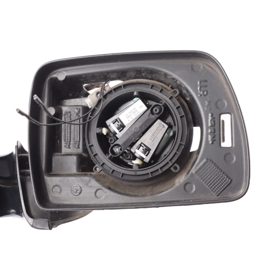 BMW X3 E83 Door Wing Heated Outside Mirror Right O/S Schwarz 2 Black 668 - SKU RHD-3448134-3 - Part number 3448134