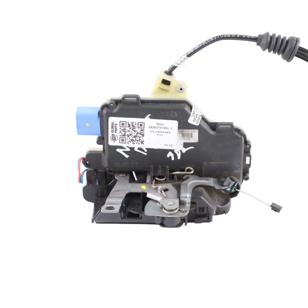 Mk4 Door Lock Front Left N/S Latch Catch to VW Volkswagen Polo with Part number 3B2837015AL VW Volkswagen Polo Mk4 Door Lock Front Left N/S Latch Catch - SKU RHD-3B2837015AL-1 - Part number 3B2837015AL
