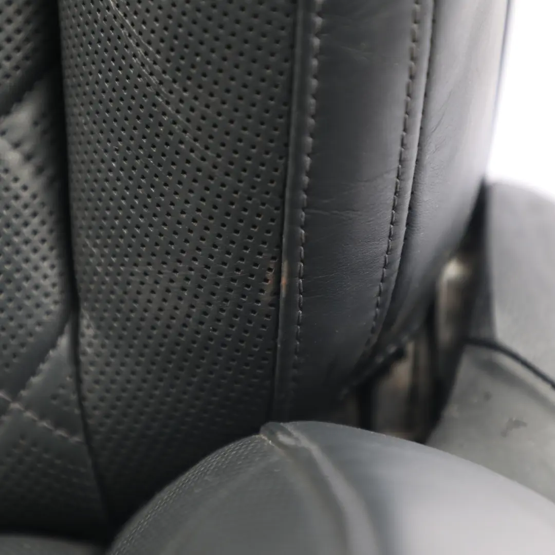 Audi A8 D4 4H Sport Seat Front Left N/S Heated Memory Leather Valcona Black - SKU RHD-4H0881805E-1 - Part number 4H0881805E