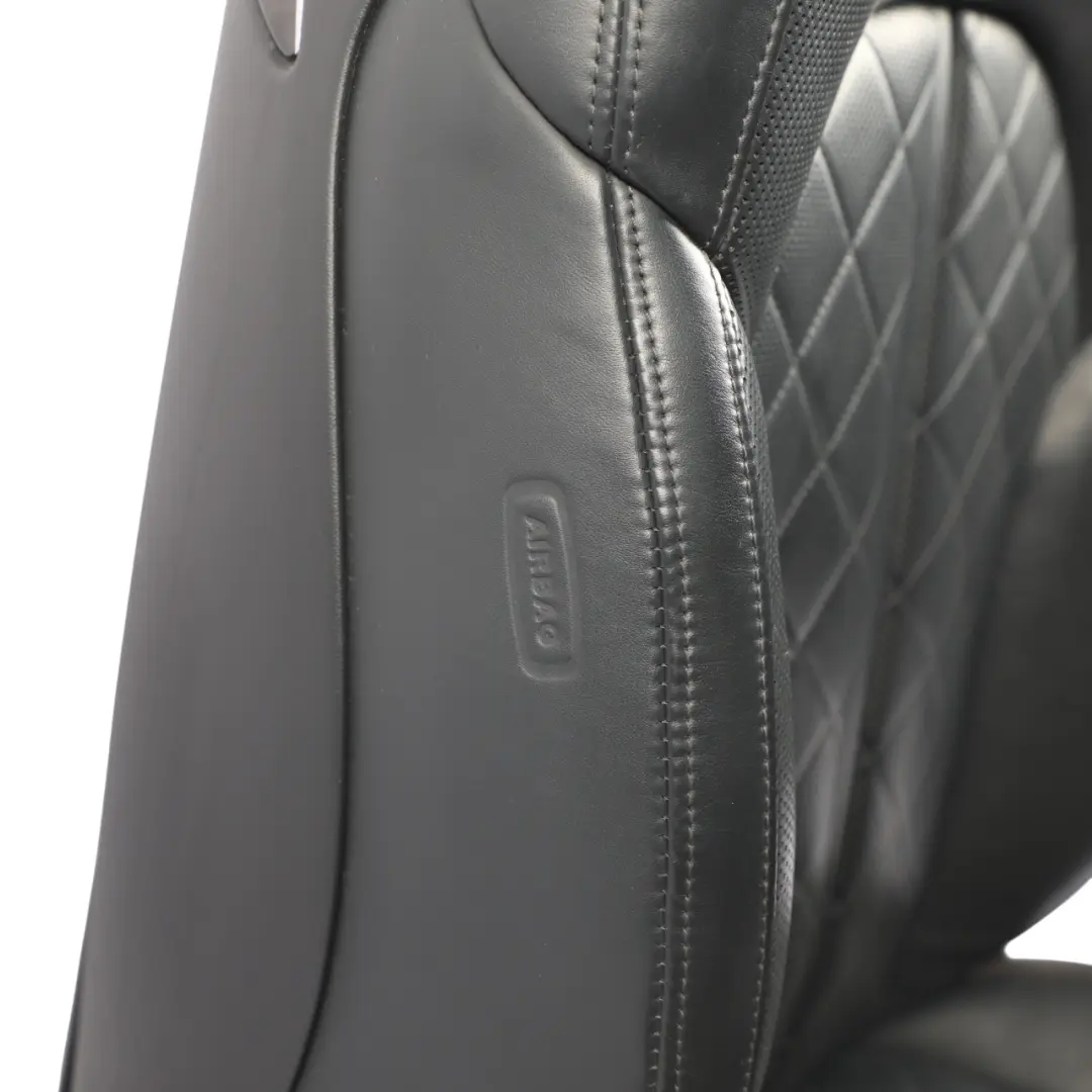 Audi A8 D4 4H Sport Seat Front Right O/S Heated Memory Leather Soul Black - SKU RHD-4H0881806E-1 - Part number 4H0881806E