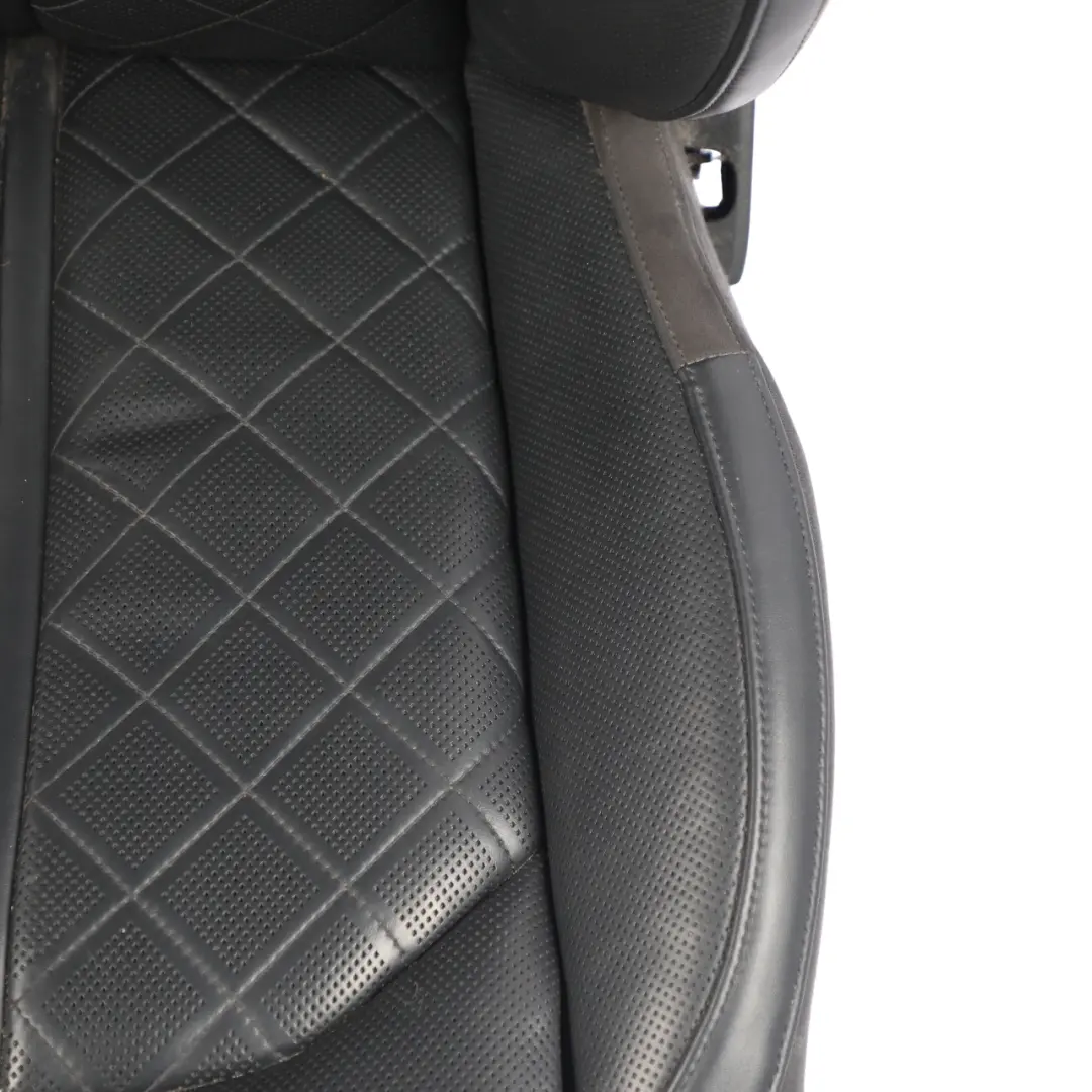 Audi A8 D4 4H Sport Seat Front Right O/S Heated Memory Leather Soul Black - SKU RHD-4H0881806E-1 - Part number 4H0881806E