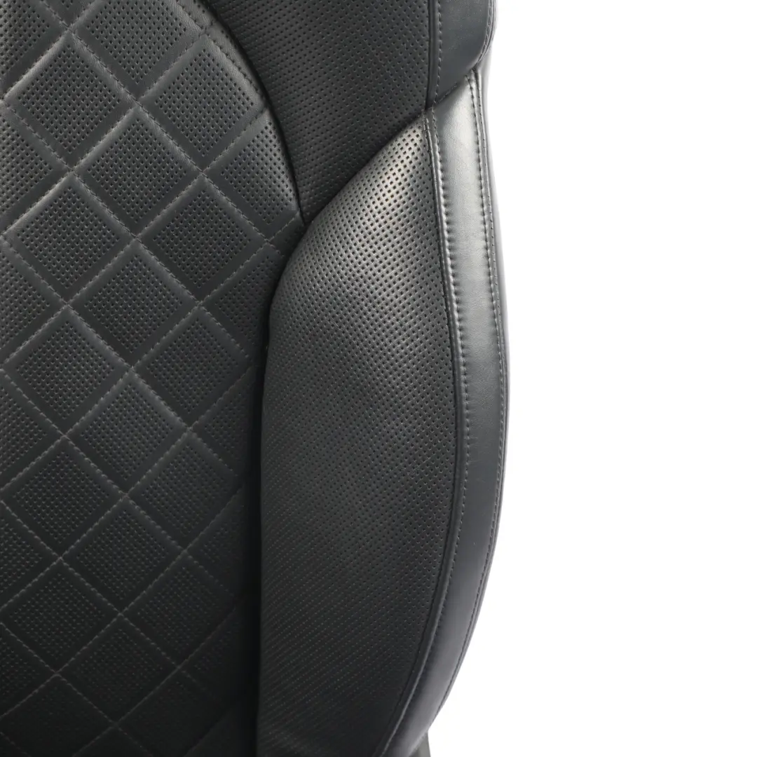 Audi A8 D4 4H Sport Seat Front Right O/S Heated Memory Leather Soul Black - SKU RHD-4H0881806E-1 - Part number 4H0881806E
