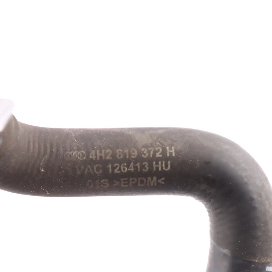 Audi A8 D4 Radiator Coolant Feed Hose Water Pipe Line 3.0 TDI - SKU RHD-4H2819372H - Part number 4H2819372H