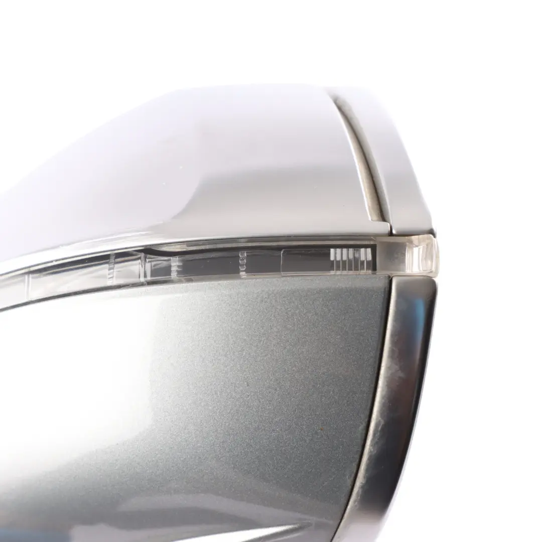 Audi A8 D4 Front Electric Wing Mirror Door Left N/S Aluminuim - SKU RHD-4H2857409H-ALU - Part number 4H2857409H