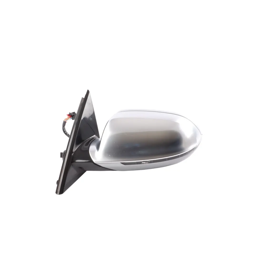 Audi A8 D4 Front Electric Wing Mirror Door Left N/S Aluminuim - SKU RHD-4H2857409H-ALU - Part number 4H2857409H