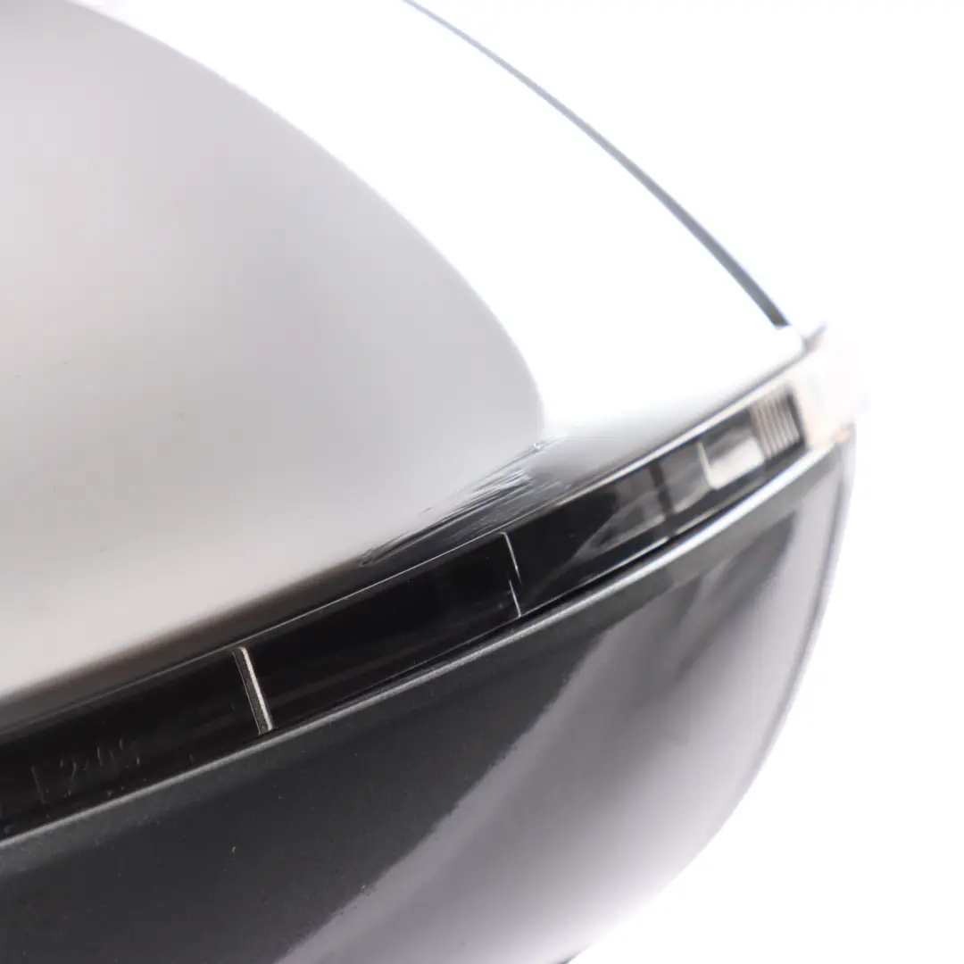 Audi A8 D4 Front Electric Wing Mirror Door Left N/S Aluminuim - SKU RHD-4H2857409H-ALU - Part number 4H2857409H