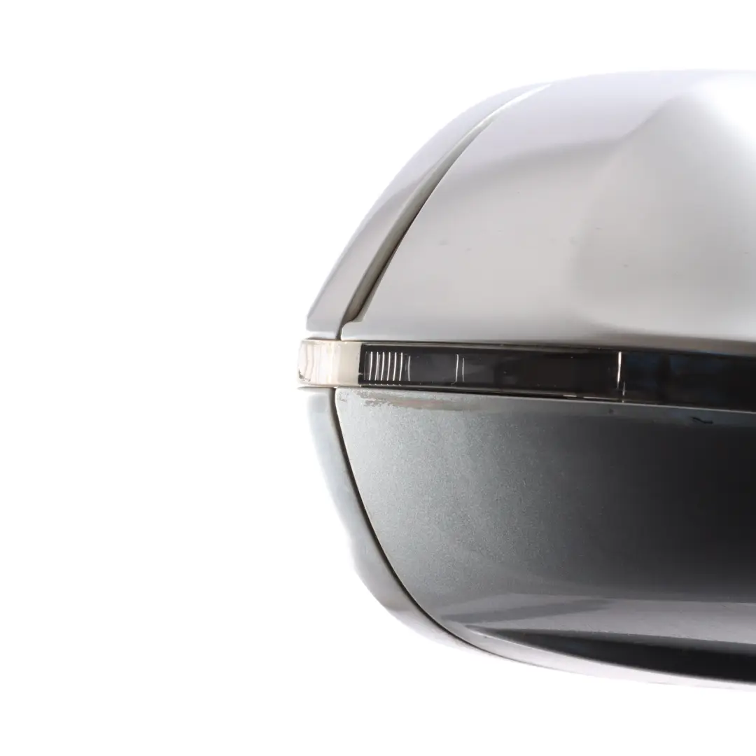 Wing Mirror Door Front Right O/S Aluminium Cover to Audi A8 D4 Electric with Part number 4H2857410H Audi A8 D4 Electric Wing Mirror Door Front Right O/S Aluminium Cover - SKU RHD-4H2857410H-ALU - Part number 4H2857410H