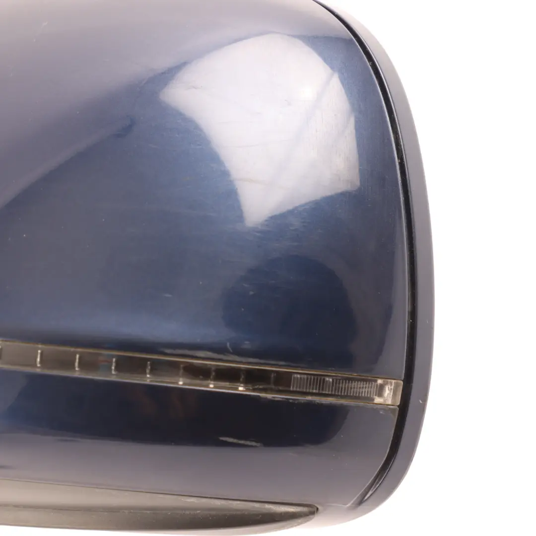 Audi Q7 4L Door Wing Mirror Side View Electric Left N/S Mugello Blue - Z5E - SKU RHD-4L2857409AH-MUB - Part number 4L2857409AH
