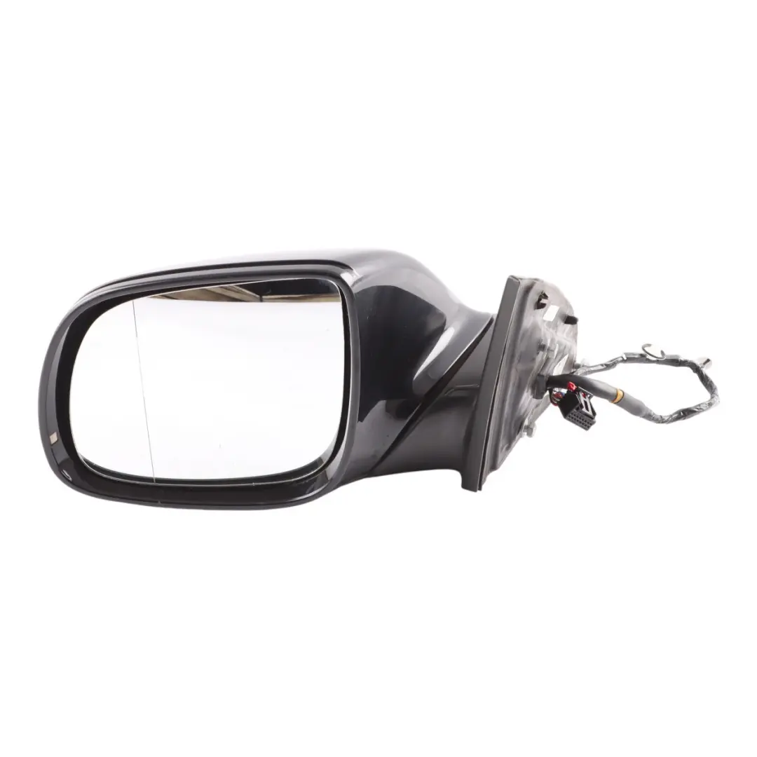 Audi Q7 4L Door Wing Mirror Heated Electric Power Left N/S - Orca Black - C9X - SKU RHD-4L2857409CL-ORB - Part number 4L2857409CL