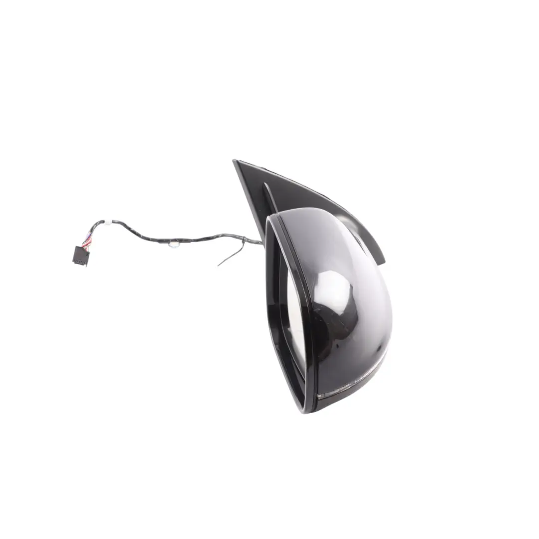 Audi Q7 4L Front Door Wing Mirror Right O/S Orca Black Metallic C9X - SKU RHD-4L2857410BF-ORB - Part number 4L2857410BF