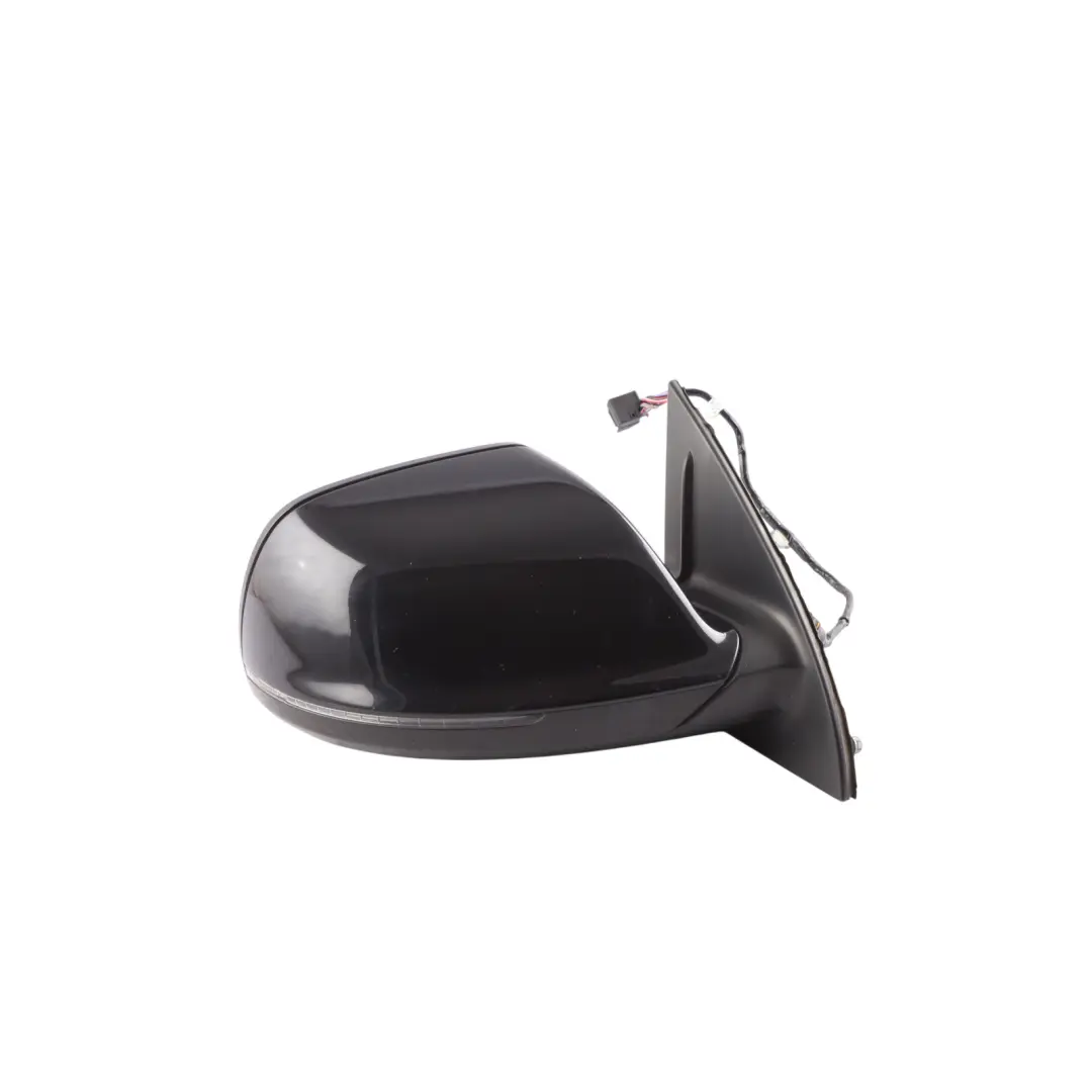 Audi Q7 4L Front Door Wing Mirror Right O/S Orca Black Metallic C9X - SKU RHD-4L2857410BF-ORB - Part number 4L2857410BF