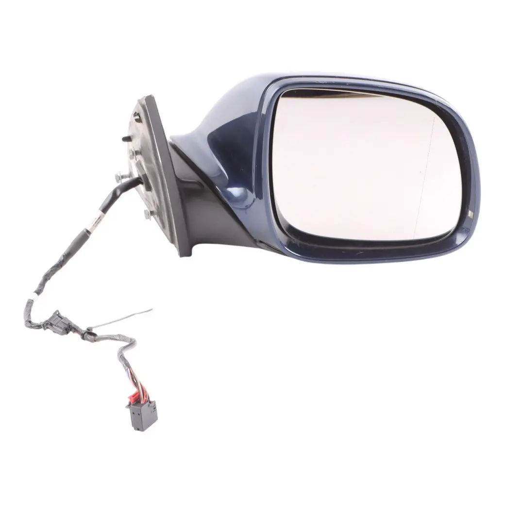 Audi Q7 4L Door Wing Mirror Electric Side View Right O/S Mugello Blue - Z5E