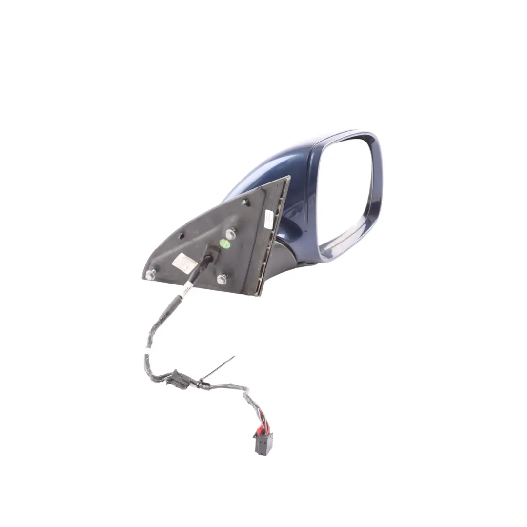 Audi Q7 4L Door Wing Mirror Electric Side View Right O/S Mugello Blue - Z5E - SKU RHD-4L2857410R-MUB - Part number 4L2857410R