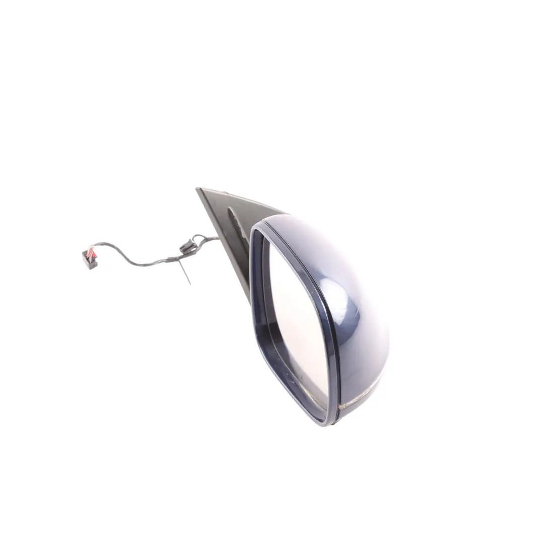 Audi Q7 4L Door Wing Mirror Electric Side View Right O/S Mugello Blue - Z5E - SKU RHD-4L2857410R-MUB - Part number 4L2857410R