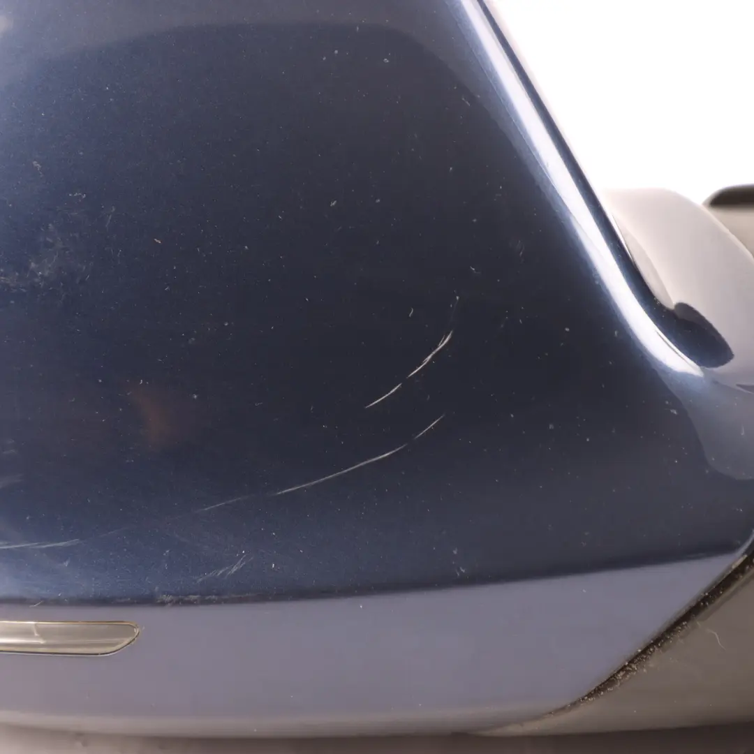 Audi Q7 4L Door Wing Mirror Electric Side View Right O/S Mugello Blue - Z5E - SKU RHD-4L2857410R-MUB - Part number 4L2857410R