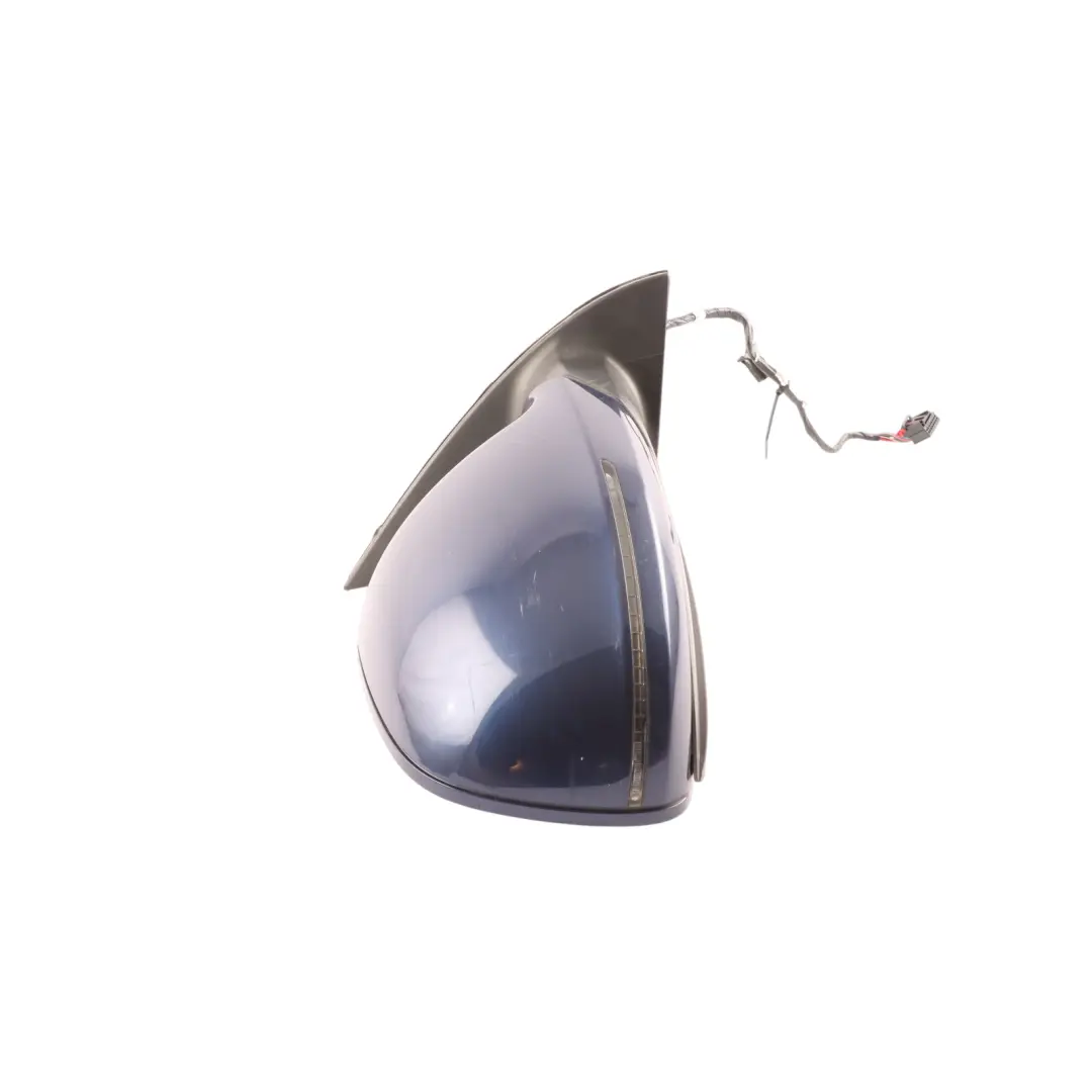 Audi Q7 4L Door Wing Mirror Electric Side View Right O/S Mugello Blue - Z5E - SKU RHD-4L2857410R-MUB - Part number 4L2857410R