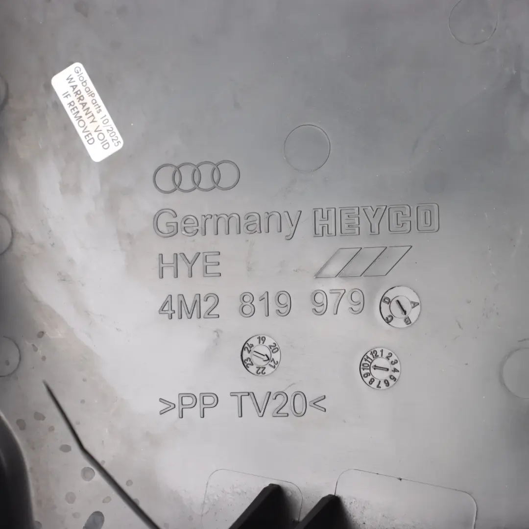 Audi Q7 4M Q8 Mk2 Front Rain Channel Duct Guide Trim Panel - SKU RHD-4M2819979B - Part number 4M2819979B