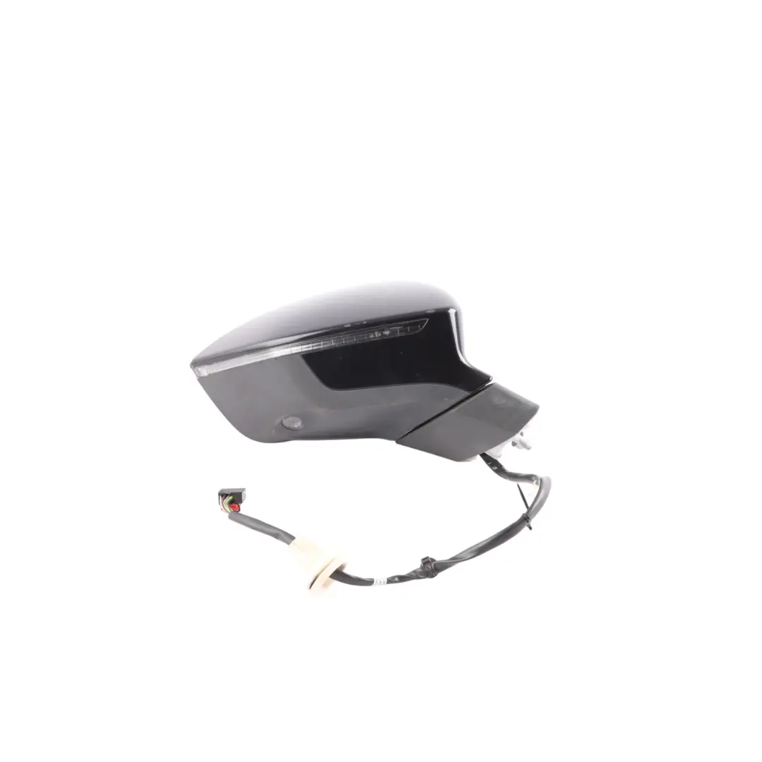Wing Mirror Heated Power Fold Right O/S Crystal Black F9X to Seat Ateca with Part number 577857508AA Seat Ateca Wing Mirror Heated Power Fold Right O/S Crystal Black F9X - SKU RHD-577857508AA-BME - Part number 577857508AA