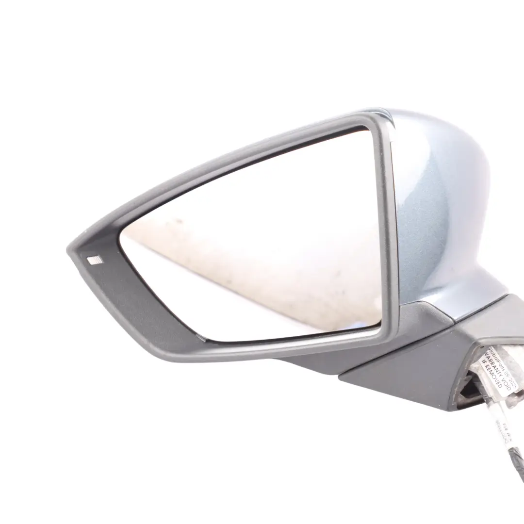 Seat Leon Cupra 5F Side View Mirror Front Left N/S Magnetic Grey Metallic - S7H - SKU RHD-5F2857507Q-MGN - Part number 5F2857507Q