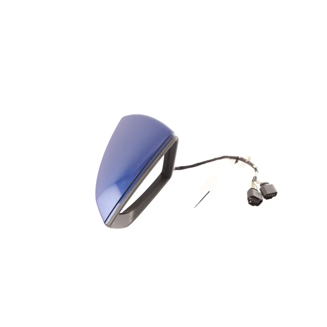 5F Side View Mirror Front Left N/S Mystery Blue - W5L to Seat Leon FR with Part number 5F2857507Q Seat Leon FR 5F Side View Mirror Front Left N/S Mystery Blue - W5L - SKU RHD-5F2857507Q-MYBL - Part number 5F2857507Q