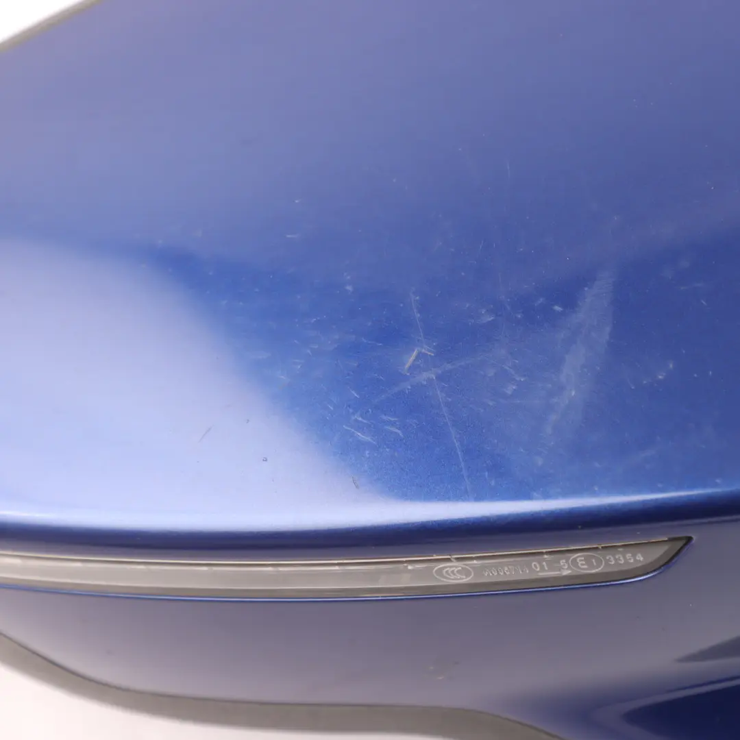 5F Side View Mirror Front Right O/S Mystery Blue - W5L to Seat Leon FR with Part number 5F2857508P Seat Leon FR 5F Side View Mirror Front Right O/S Mystery Blue - W5L - SKU RHD-5F2857508P-MYBL - Part number 5F2857508P