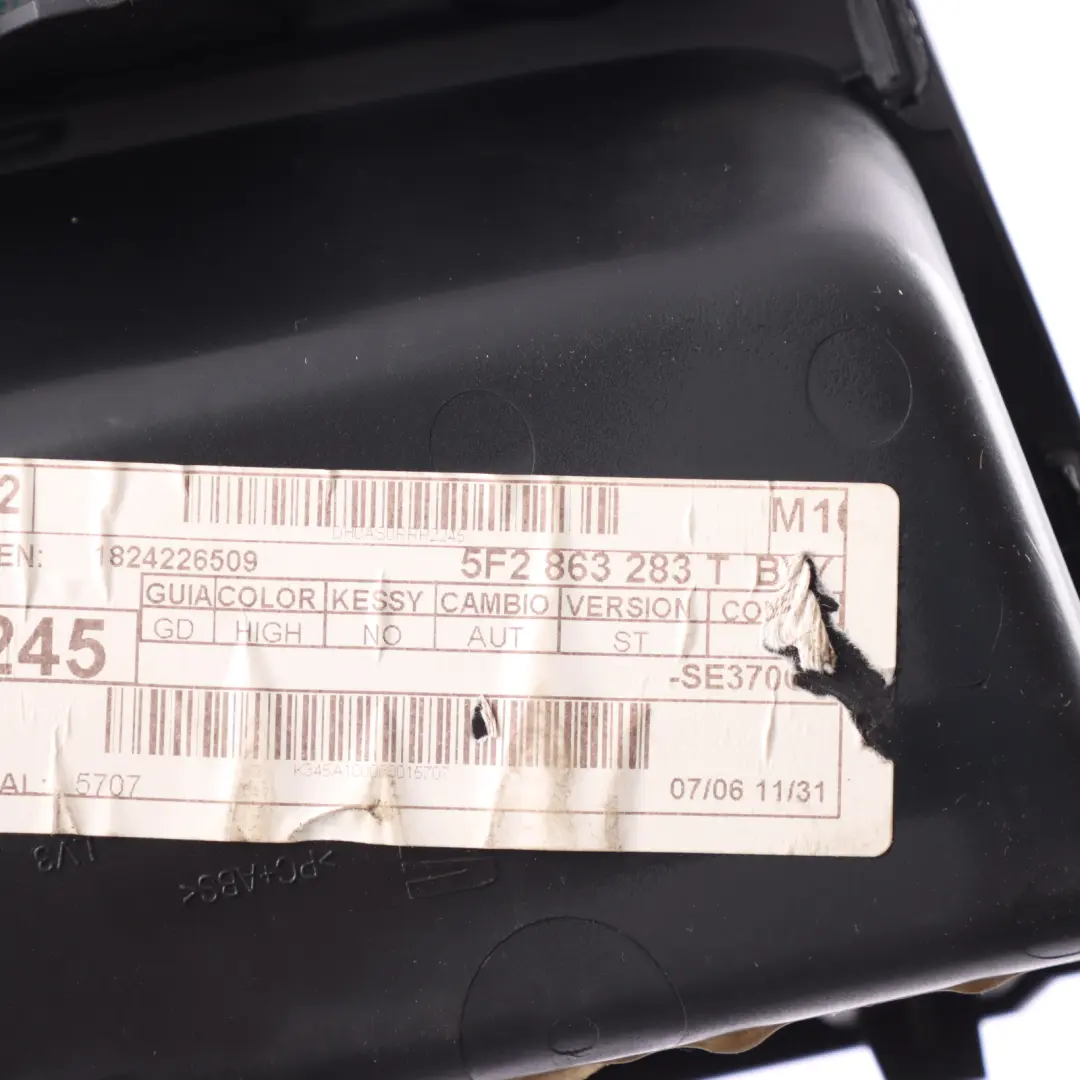 Seat Leon FR 5F Centre Console Gear Shift Surround Cover Trim - SKU RHD-5F2863283T - Part number 5F2863283T
