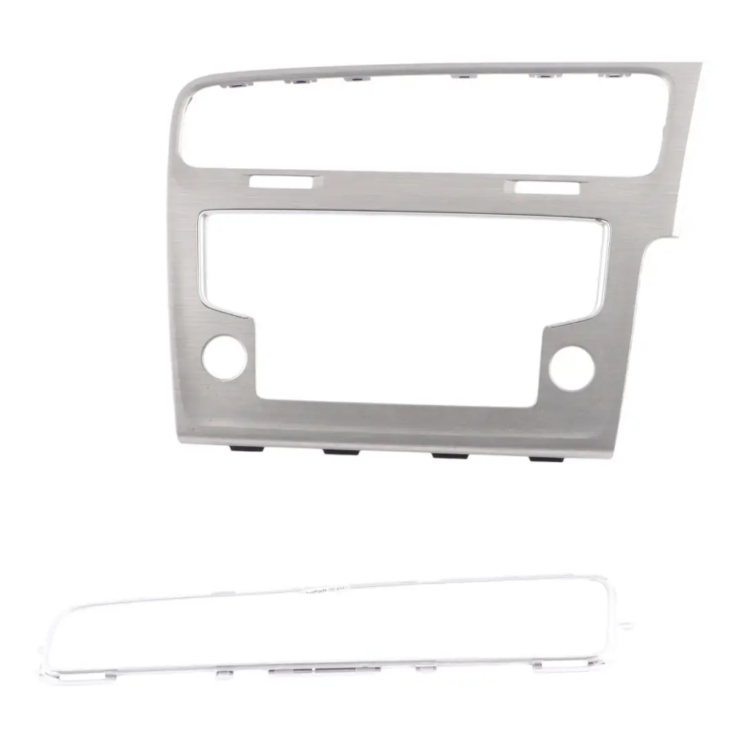 Dashboard Radio Surround Cover Trim Panel to VW Volkswagen Golf Mk7 with Part number 5G2819743D VW Volkswagen Golf Mk7 Dashboard Radio Surround Cover Trim Panel - SKU RHD-5G2819743D-1 - Part number 5G2819743D