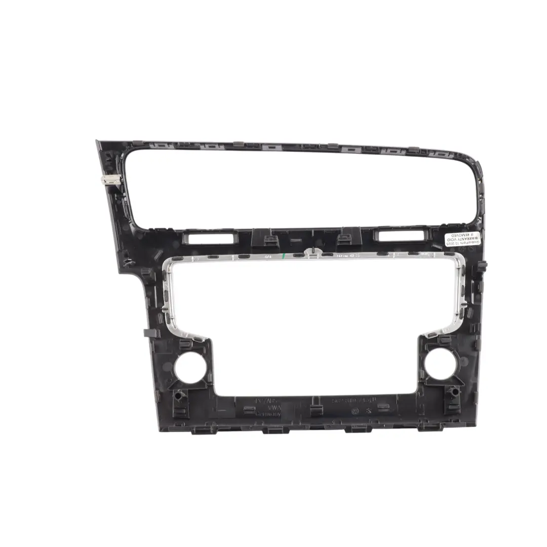 Dashboard Radio Surround Cover Trim Panel to VW Volkswagen Golf Mk7 with Part number 5G2819743D VW Volkswagen Golf Mk7 Dashboard Radio Surround Cover Trim Panel - SKU RHD-5G2819743D-1 - Part number 5G2819743D
