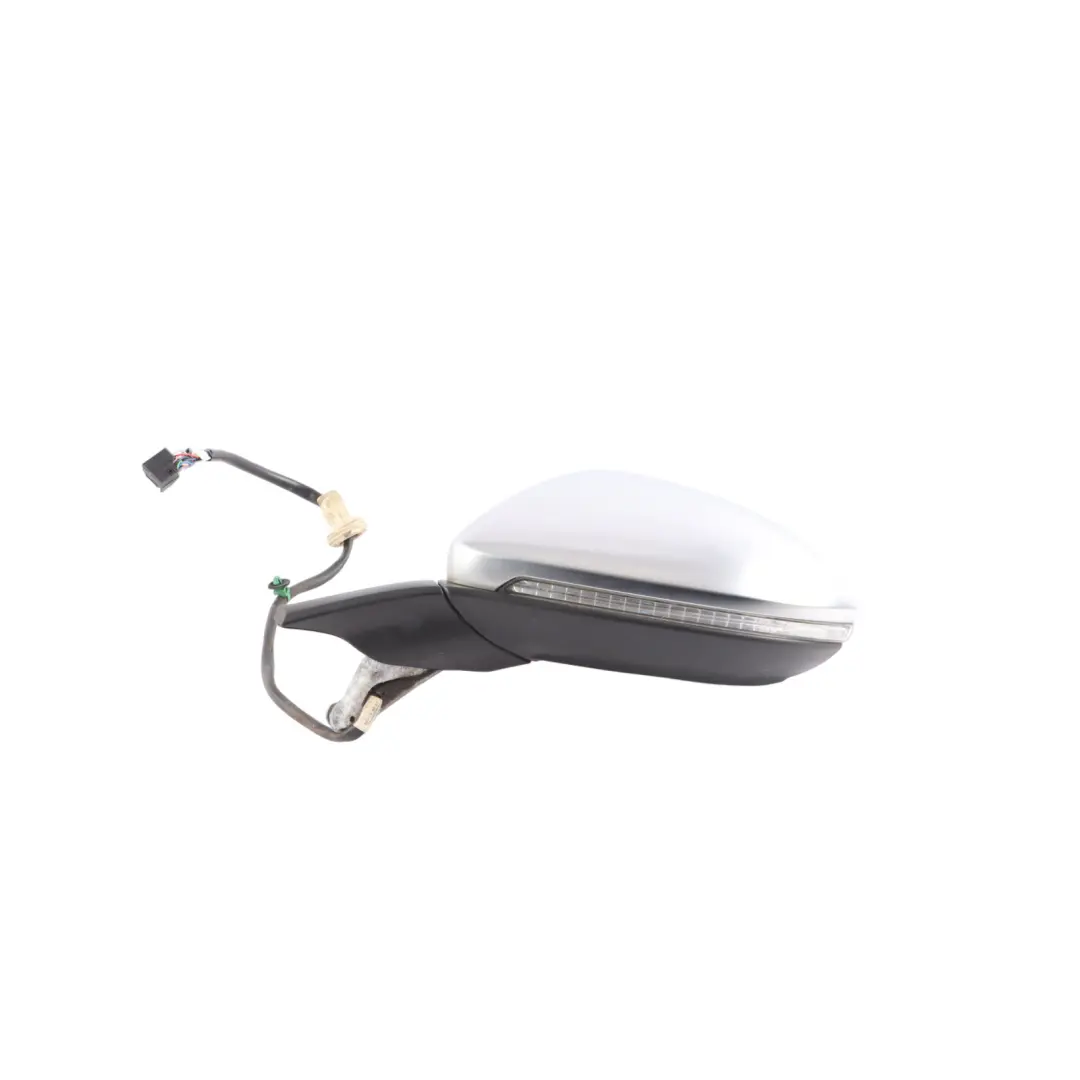 Wing Mirror Power Fold Aluminium Left N/S to Volkswagen Golf R Mk7 with Part number 5G2857507DF Volkswagen Golf R Mk7 Wing Mirror Power Fold Aluminium Left N/S - SKU RHD-5G2857507DF-ALU - Part number 5G2857507DF