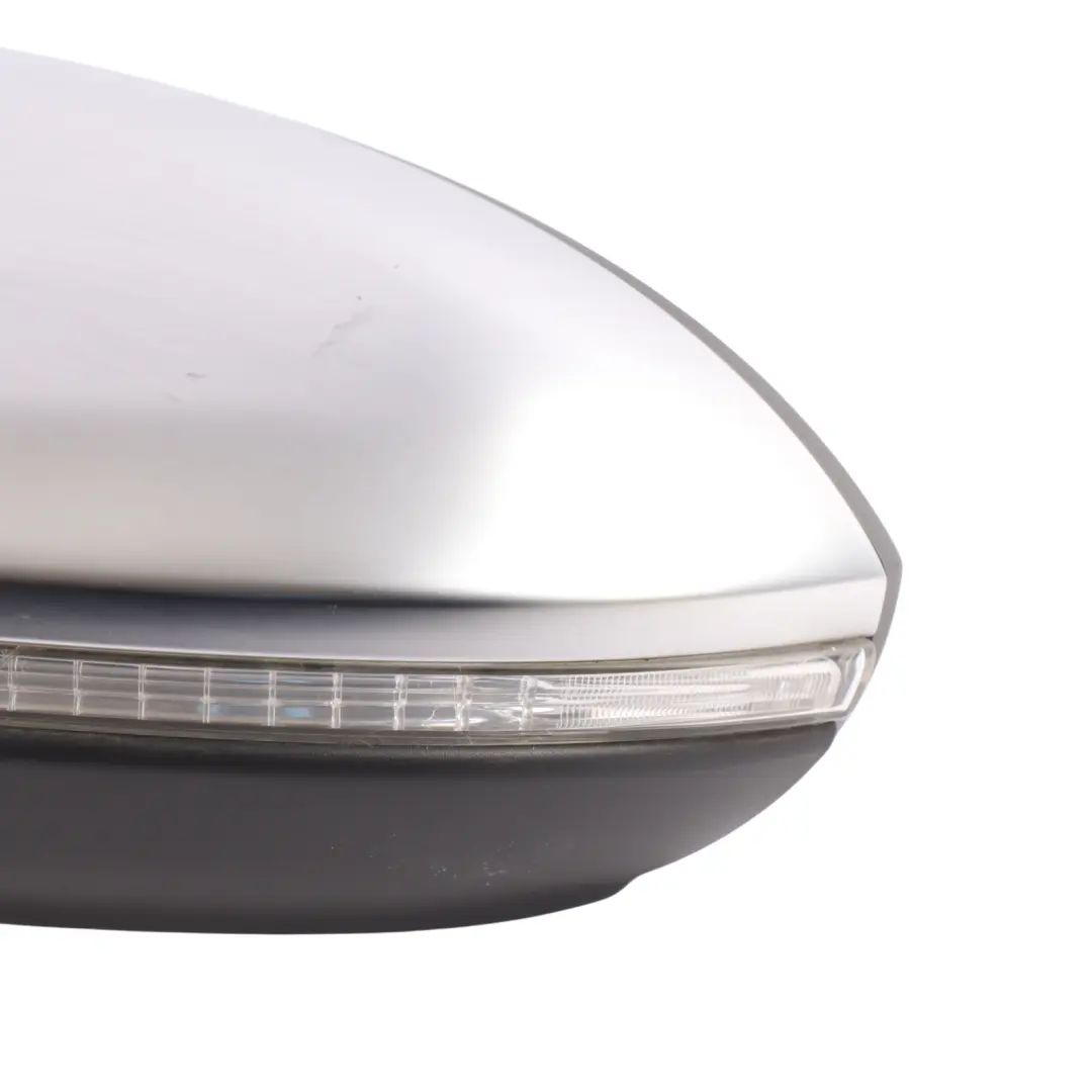 Volkswagen Golf R Mk7 Wing Mirror Power Fold Aluminium Left N/S - SKU RHD-5G2857507DF-ALU - Part number 5G2857507DF