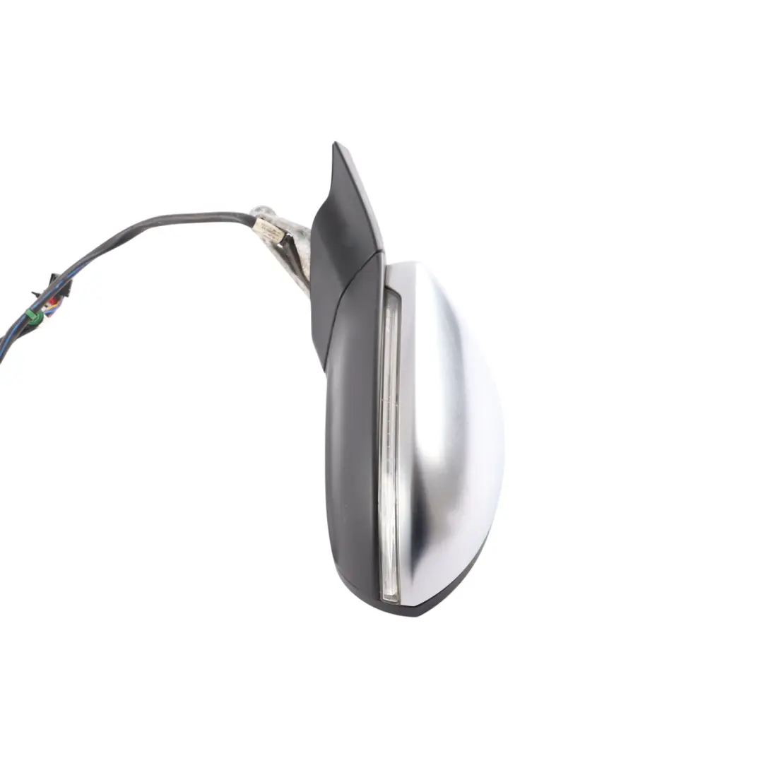 Volkswagen Golf R Mk7 Wing Mirror Power Fold Aluminium Left N/S - SKU RHD-5G2857507DF-ALU - Part number 5G2857507DF