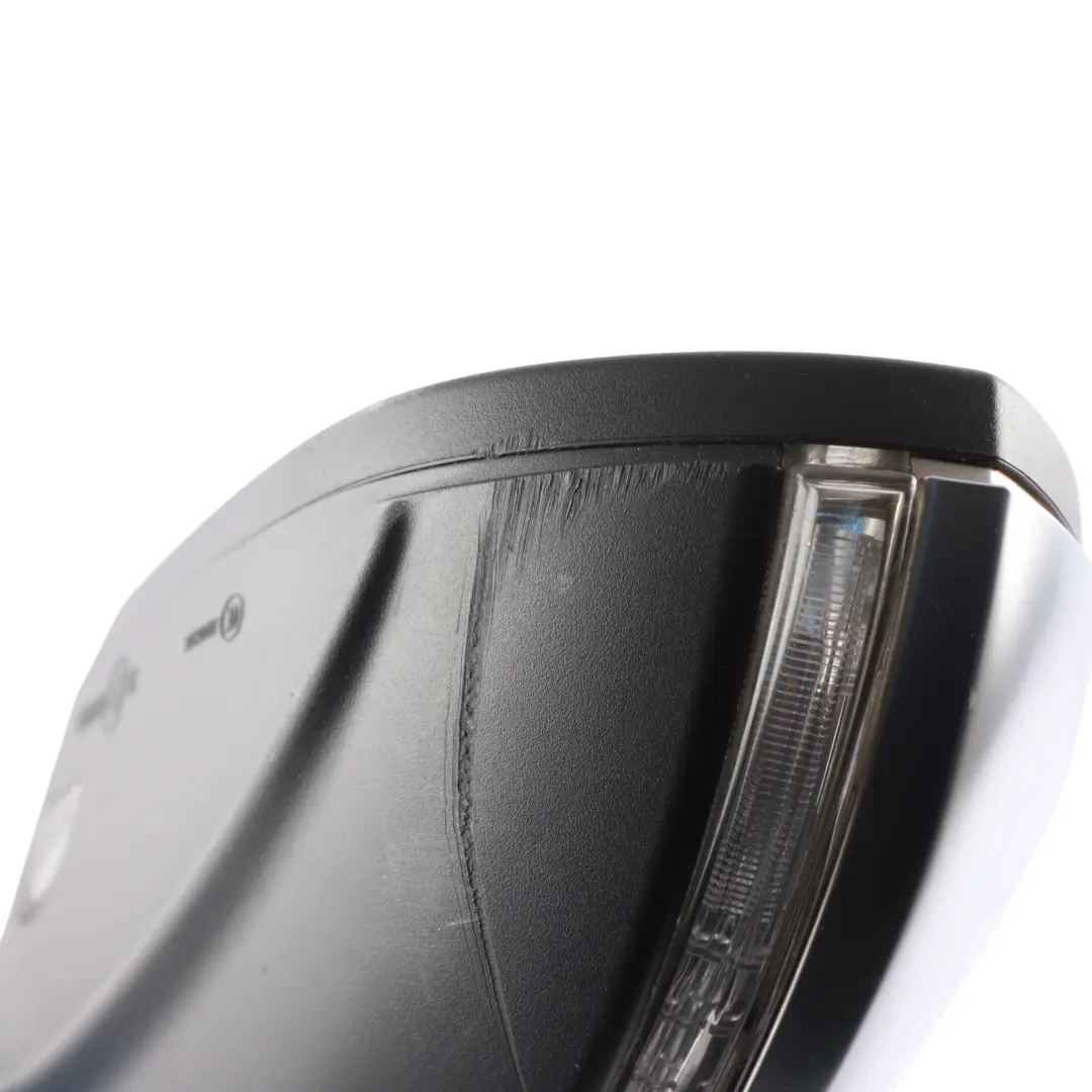 Wing Mirror Power Fold Aluminium Right O/S to Volkswagen Golf R Mk7 with Part number 5G2857508BF Volkswagen Golf R Mk7 Wing Mirror Power Fold Aluminium Right O/S - SKU RHD-5G2857508BF-ALU - Part number 5G2857508BF