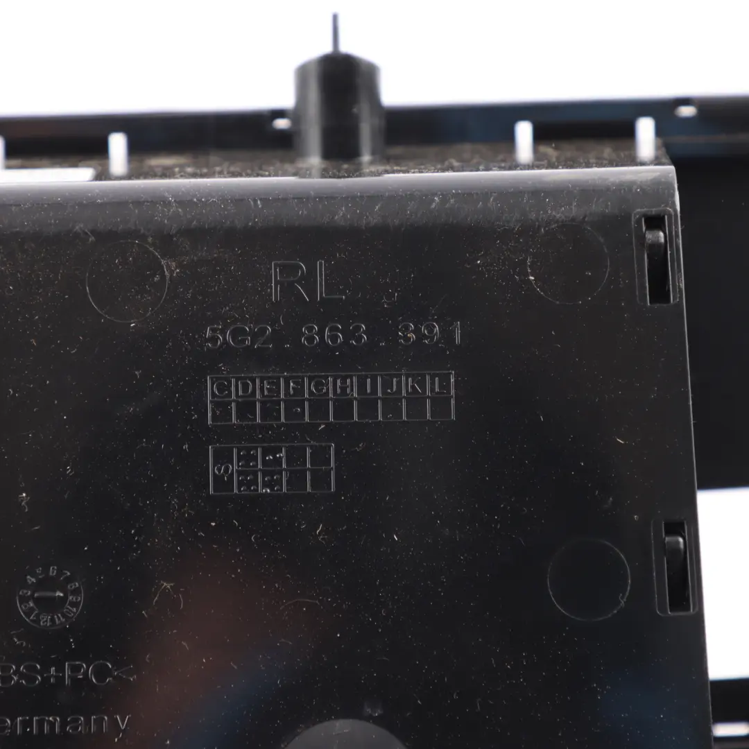 Centre Console Storage Tray Compartment Brushed to Volkswagen Golf Mk7 with Part number 5G2863391F Volkswagen Golf Mk7 Centre Console Storage Tray Compartment Brushed - SKU RHD-5G2863391F-3 - Part number 5G2863391F