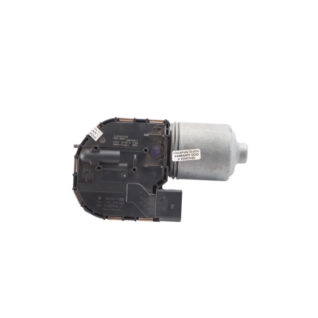 VW Volkswagen Golf VII 7 Front Windscreen Wiper Motor Unit - SKU RHD-5G2955119A - Part number 5G2955119A