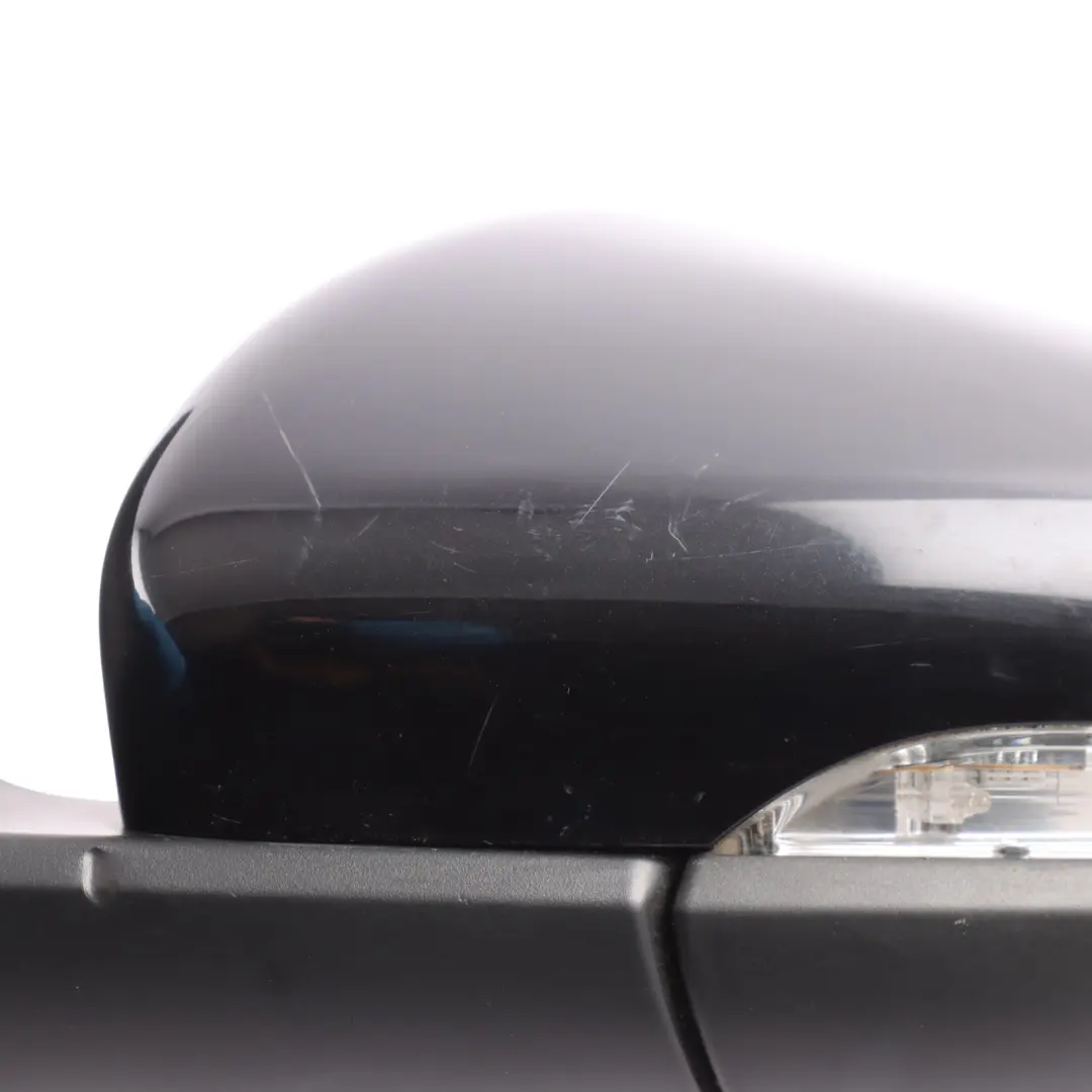 Mk6 Side Wing Mirror Left N/S Deep Black - C9X to VW Volkswagen Golf with Part number 5K0857507AE VW Volkswagen Golf Mk6 Side Wing Mirror Left N/S Deep Black - C9X - SKU RHD-5K0857507AE-DBL - Part number 5K0857507AE
