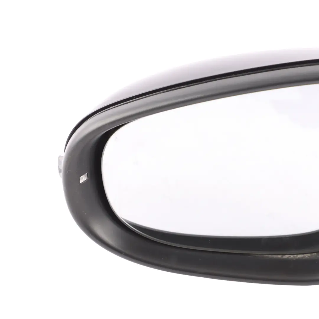 VW Volkswagen Golf Mk6 Side Wing Mirror Left N/S Deep Black - C9X - SKU RHD-5K0857507AE-DBL - Part number 5K0857507AE