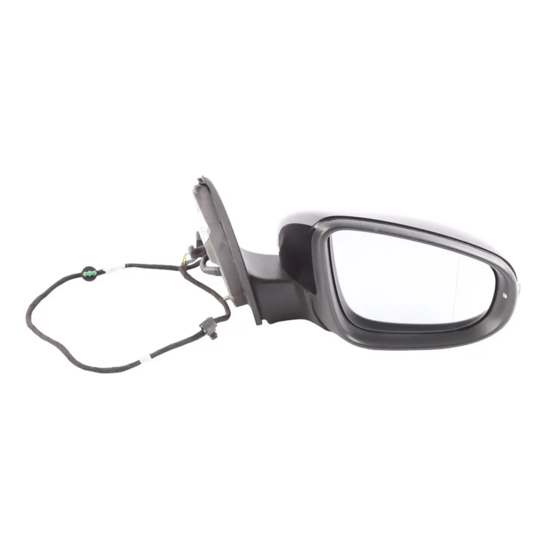 Mk6 Side Wing Mirror Right O/S Deep Black - C9X to VW Volkswagen Golf with Part number 5K0857508AE VW Volkswagen Golf Mk6 Side Wing Mirror Right O/S Deep Black - C9X - SKU RHD-5K0857508AE-DBL - Part number 5K0857508AE