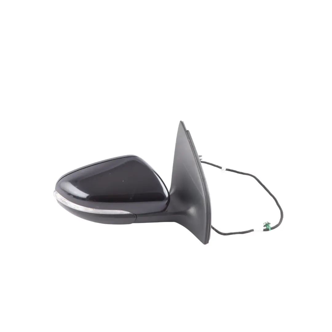 Mk6 Side Wing Mirror Right O/S Deep Black - C9X to VW Volkswagen Golf with Part number 5K0857508AE VW Volkswagen Golf Mk6 Side Wing Mirror Right O/S Deep Black - C9X - SKU RHD-5K0857508AE-DBL - Part number 5K0857508AE